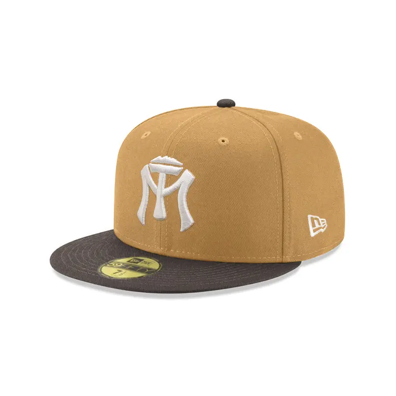Sultanes de Monterrey Bronze and Gray Two-Tone 59Fifty Fitted Baseball Cap