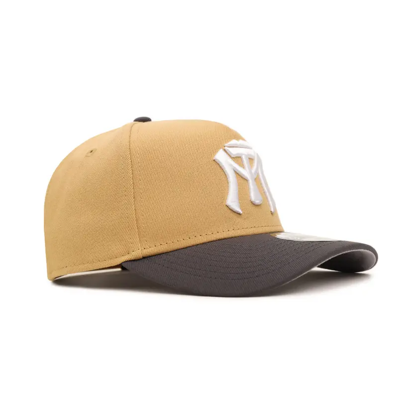 Sultanes de Monterrey Bronze-Gray Two-Tone 9Forty A-Frame Snapback Cap