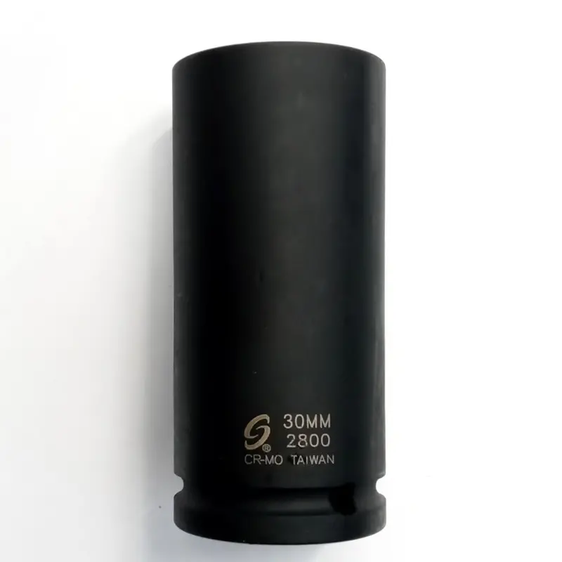 Sunex 30mm 1/2″ Drive 6-Point Deep Impact Socket – Spindle Nut Design