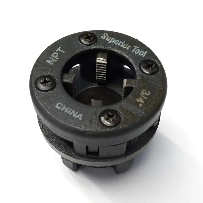 Superior Tool 3/4″ NPT Pipe Threader Die Head for Manual Threaders
