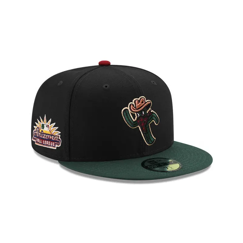 Surprise Saguaros Black & Dark Green Two-Tone Arizona Fall League Special Edition 59Fifty Fitted Cap