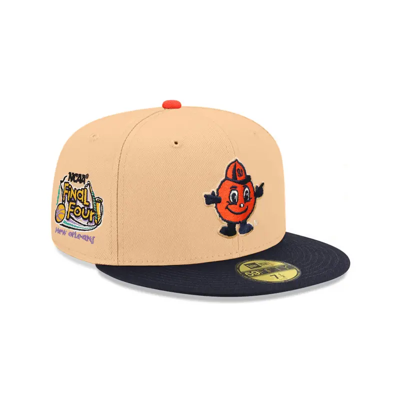 Syracuse Orange Candied Pecan Navy & White 2003 NCAA Final Four SP 59Fifty Fitted Cap