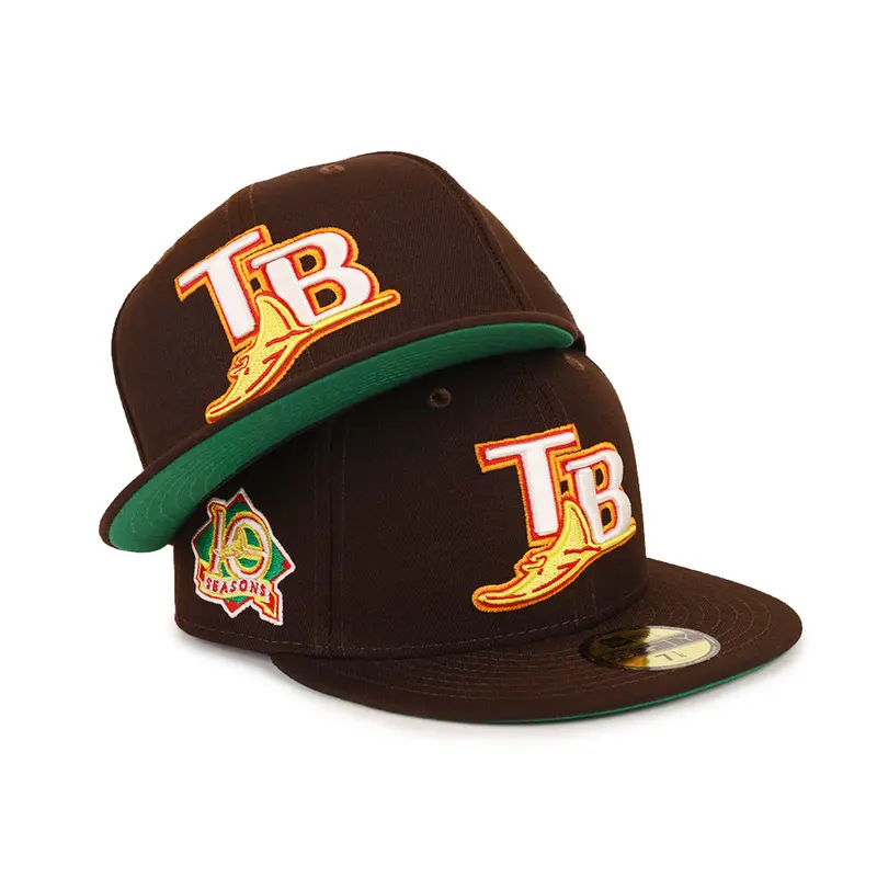 Tampa Bay Rays 10th Anniversary Special Edition 59Fifty Fitted Cap