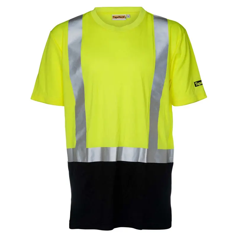 TapeTech High-Visibility Short-Sleeve Safety Shirt