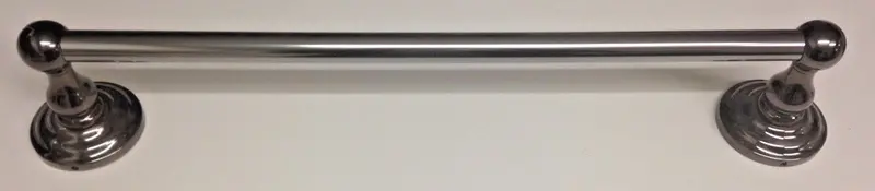 Taymor Brentwood Towel Bar – 18″ x 3/4″, Antique Nickel Finish, Solid Mount