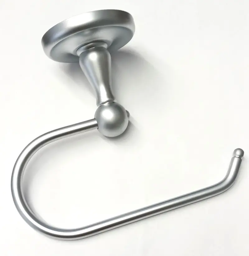 Taymor Maxwell Series Toilet Paper Holder – Satin Chrome Finish, European Design