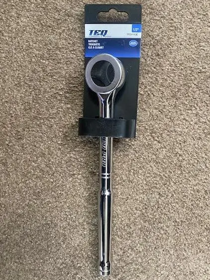 TEQ Correct TP731113C Professional Ratchet – 1/2″ Drive, Round Head, High-Torque Design