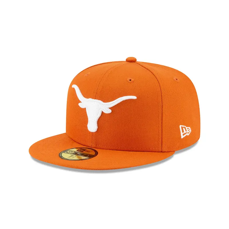 Texas Longhorns Fight Orange 59Fifty Fitted Football Cap
