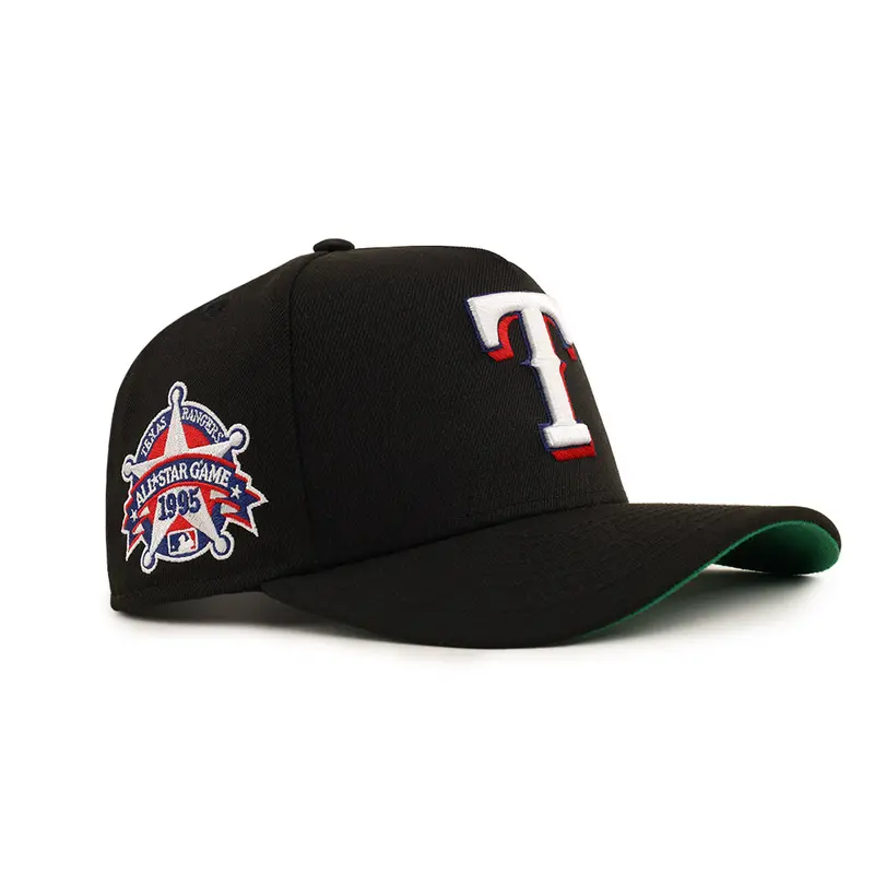 Texas Rangers 1995 All-Star Game Black 9Forty A-Frame Snapback