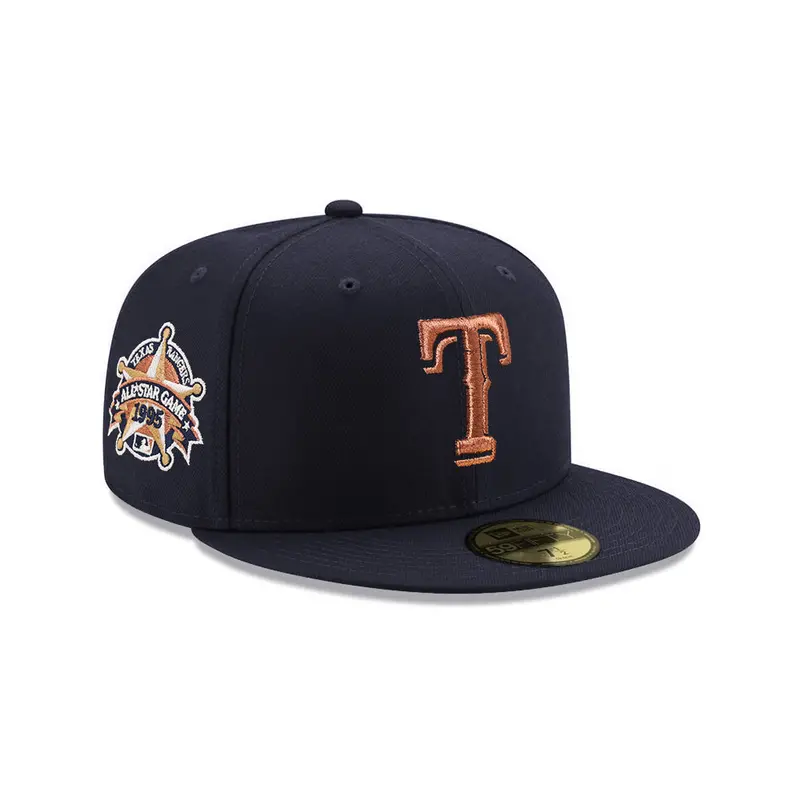 Texas Rangers 1995 All-Star Game Navy & Copper 59Fifty Fitted Cap