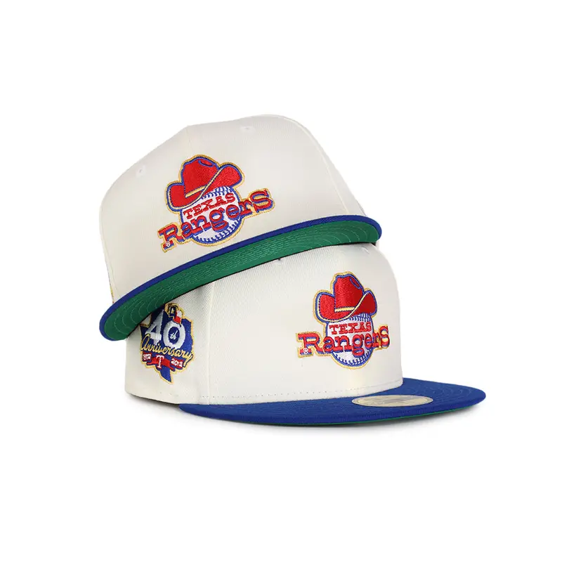 Texas Rangers 40th Anniversary Cap – Chrome & Royal 59Fifty Fitted