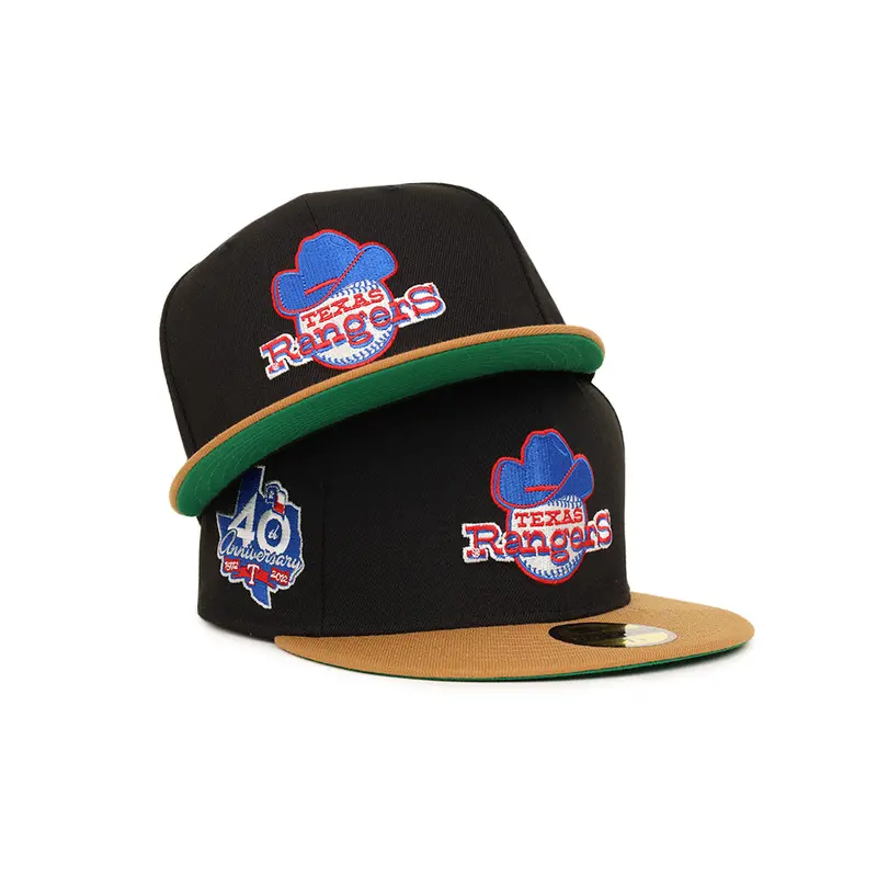 Texas Rangers 40th Anniversary Dual-Tone Black & Bronze 59Fifty Fitted Cap