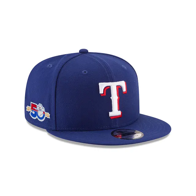 Texas Rangers 50th Anniversary 9Fifty Snapback Cap