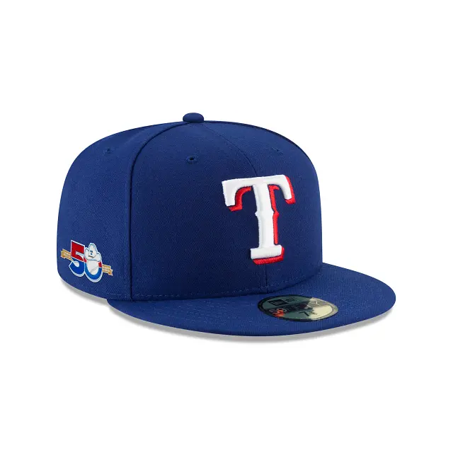 Texas Rangers 50th Anniversary Limited Edition 59Fifty Fitted Cap