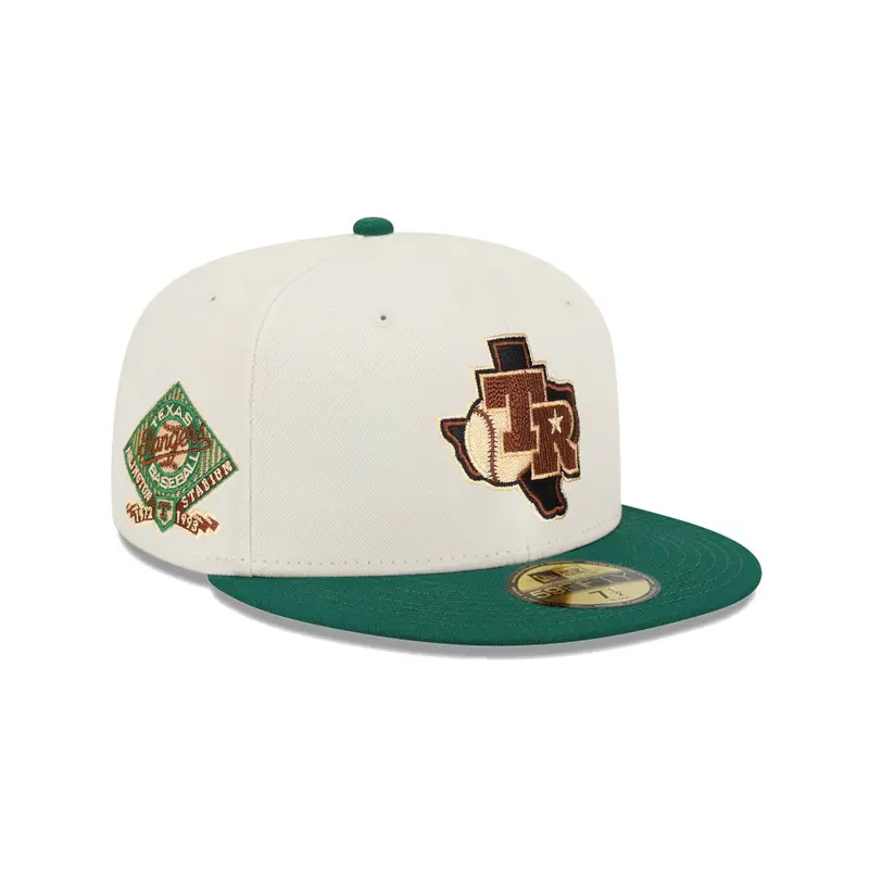 Texas Rangers Chrome Green Two-Tone Arlington Stadium SP 59Fifty Cap
