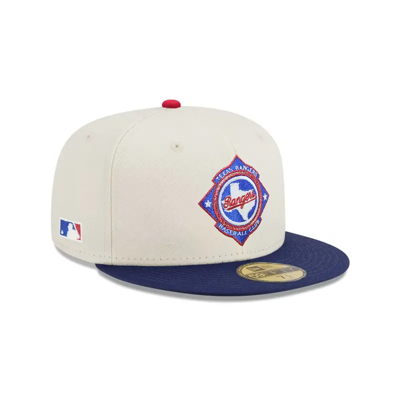 Texas Rangers Chrome Oceanside Blue Two-Tone Batterman SP 59Fifty Fitted Cap