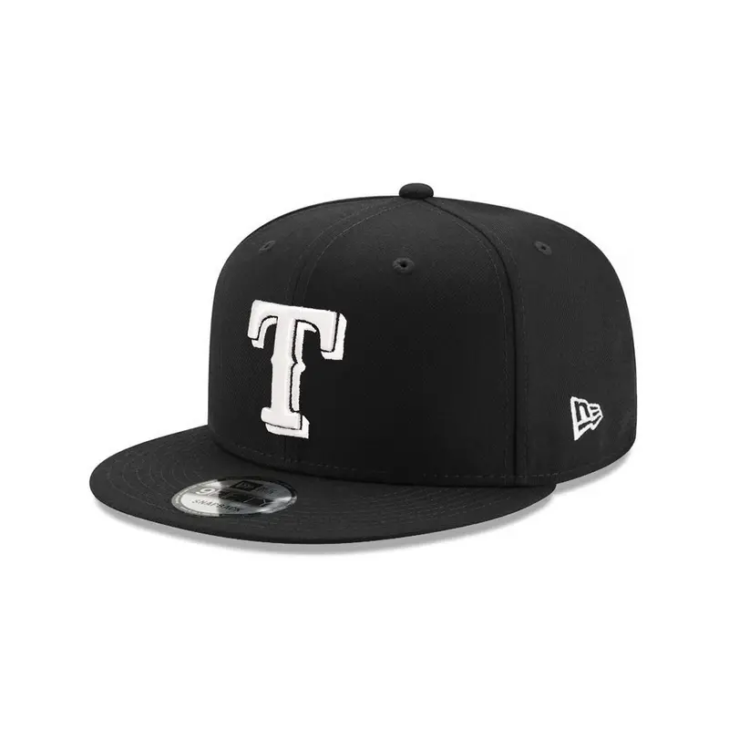 Texas Rangers Monochrome 9Fifty Official Snapback Hat