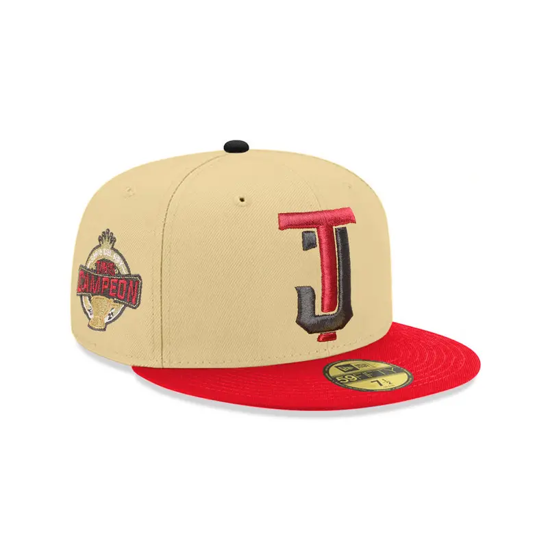 Toros de Tijuana 2021 Champions Vegas Gold & Red 59Fifty Fitted Cap
