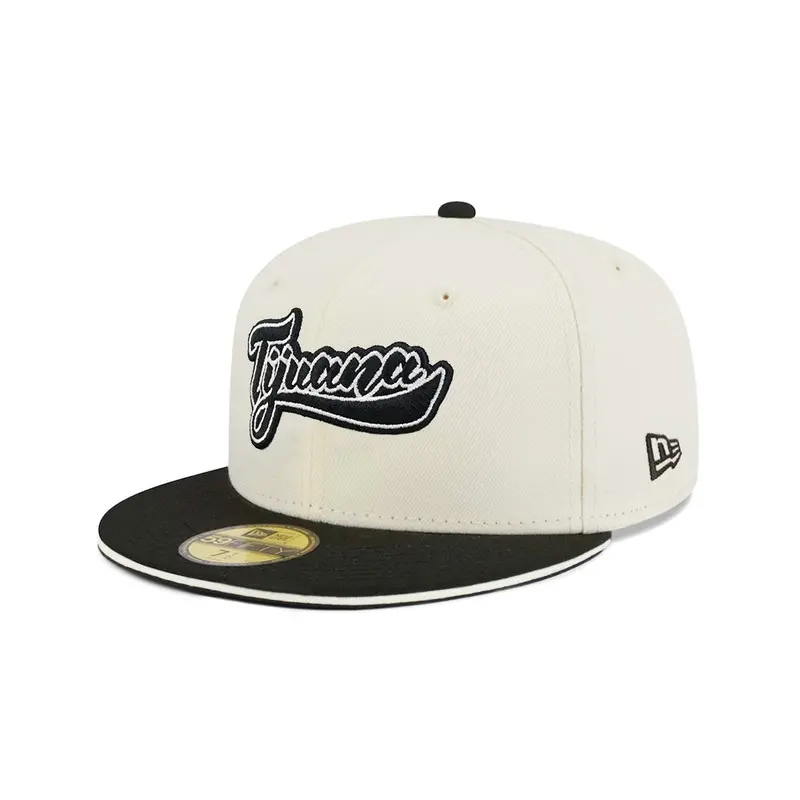 Toros de Tijuana Chrome & Black Home 59Fifty Fitted Cap