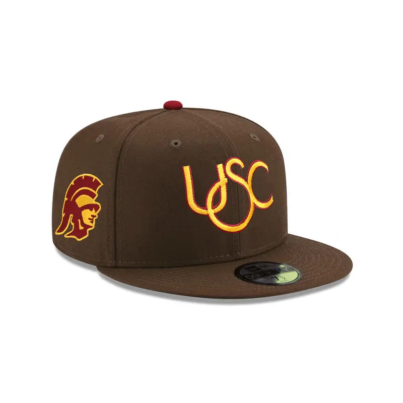 University of Southern California USC Trojans Alternate Logo Brown SP 59Fifty Fitted Cap