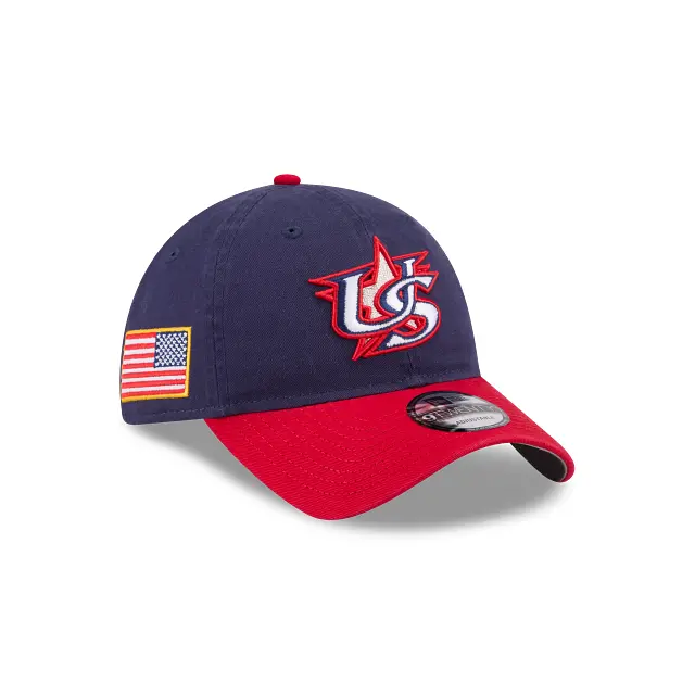 USA WBC 2026 Flag Pattern 9Twenty Adjustable Strapback
