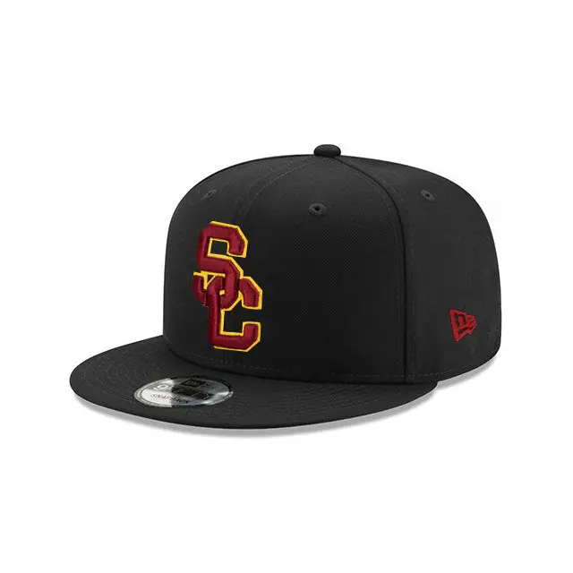 USC Trojans Black NCAA Team 9Fifty Snapback Hat