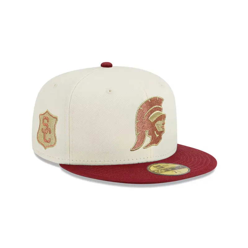 USC Trojans SC Shield 59Fifty Fitted Cap – University of Southern California Exclusive