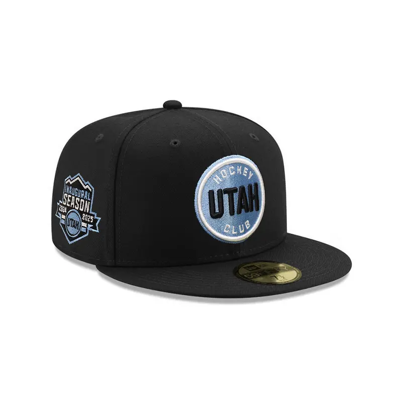 Utah Hockey Club Inaugural Season Black Fitted Hat – NHL 59Fifty Cap