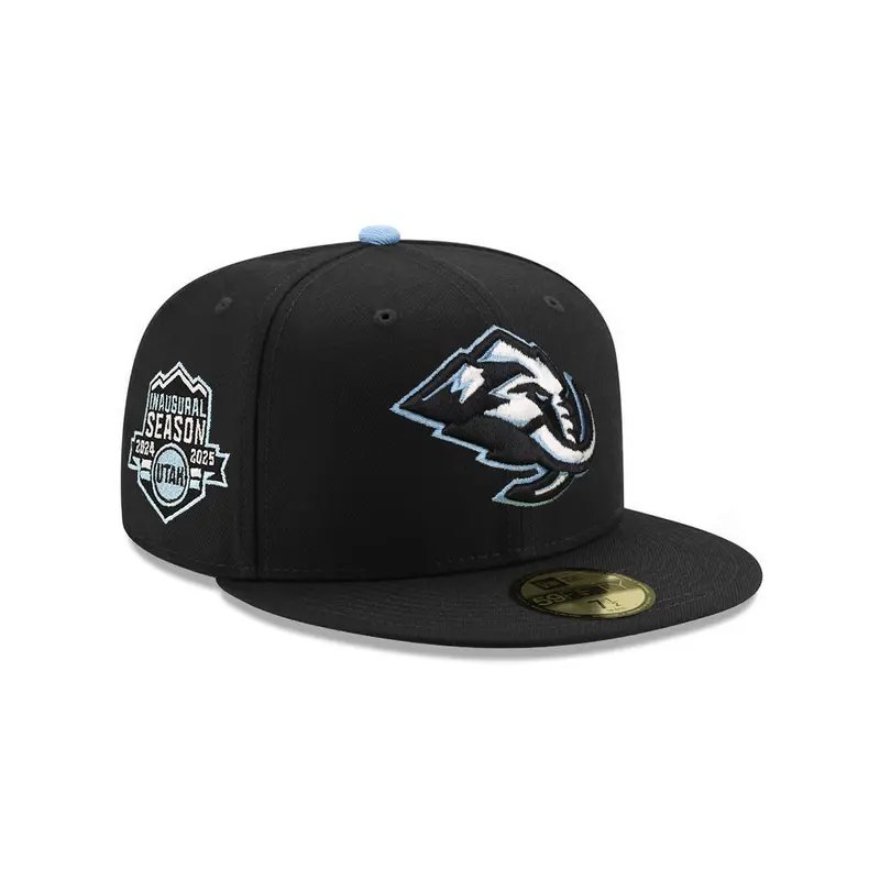 Utah Mammoth Inaugural Season SP NHL Black 59Fifty Fitted Cap