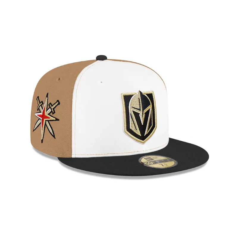 Vegas Golden Knights Alternate Tri-Color Logo SP 59Fifty Fitted Hat