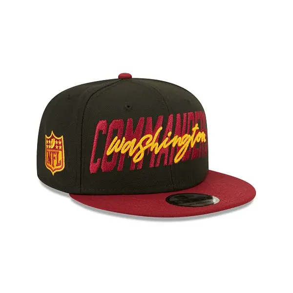 Washington Commanders 2022 NFL Draft Snapback Cap – 9Fifty Design