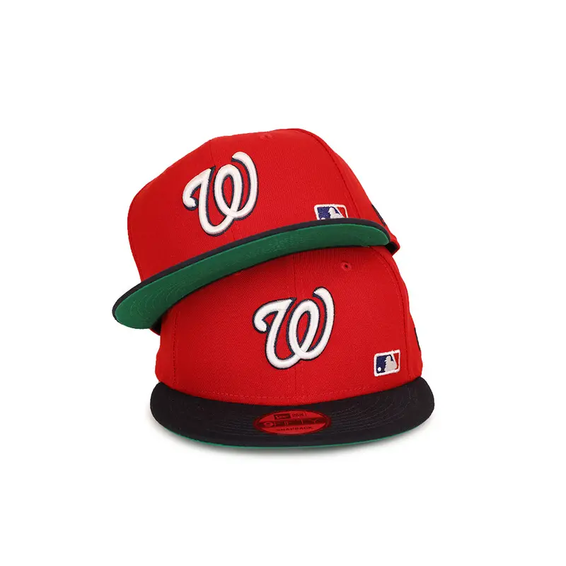 Washington Nationals Arch Design Black 9Fifty Snapback Cap