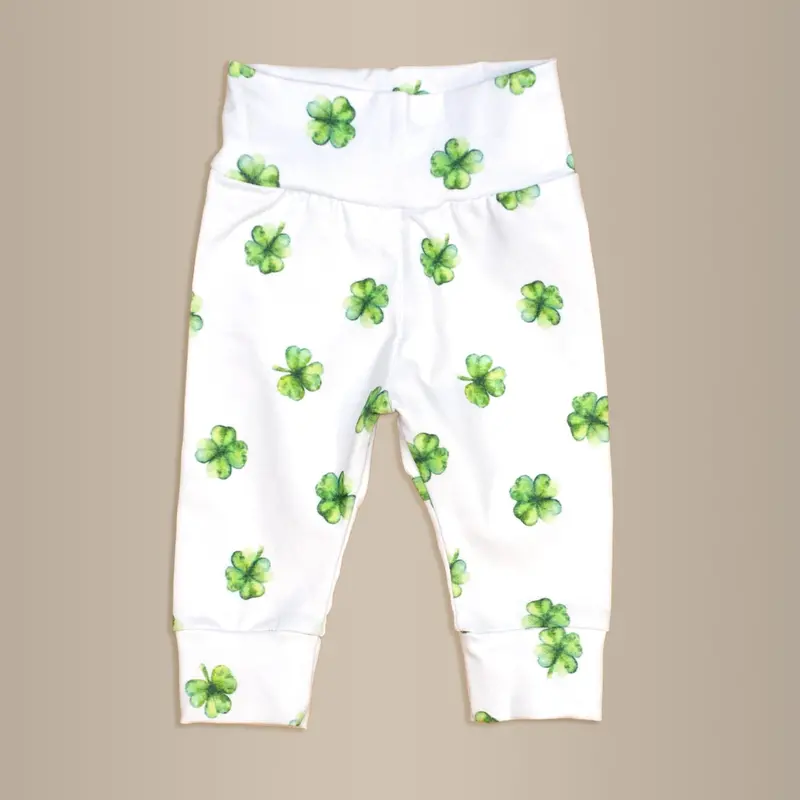 Watercolor Shamrock St. Patrick’s Day Leggings