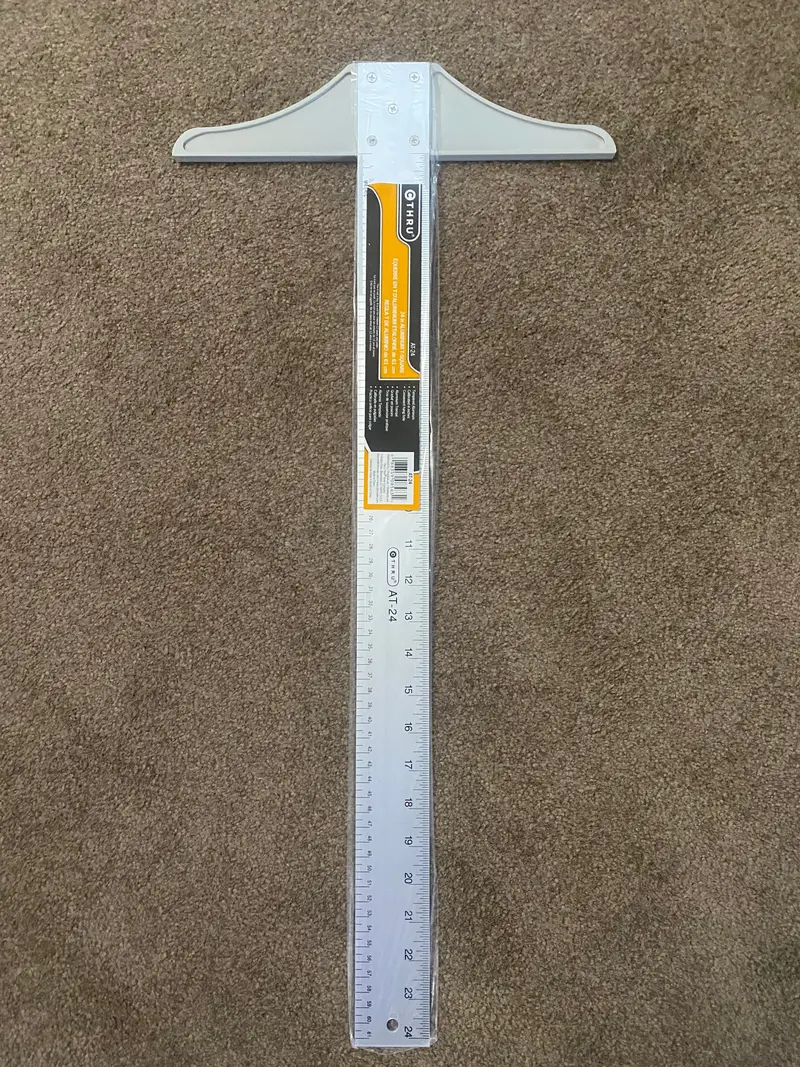 Westcott AT-24 Aluminum T-Square – 24-Inch Precision Layout Tool