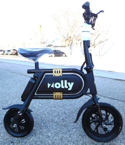Zolly Folding E-Bike Frame Kit – Non-Functional Unit for Repair or Spare Parts Only