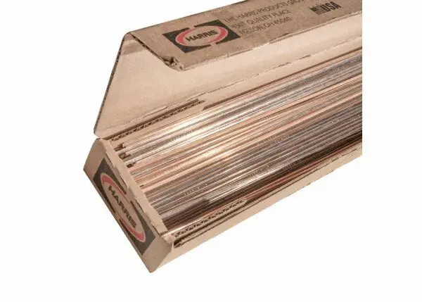 Harris Stay-Silv 15 Phos-Copper Brazing Rod – 0.050" × 1/16", 25 Lb Box (15320F) 1