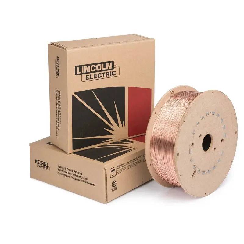 Lincoln Superarc L-50 Mig Welding Wire – 0.045" Diameter, Mild Steel, 44 Lb Spool (Ed021270) 1