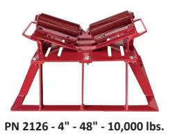 Mathey Dearman Heavy-Duty Pipe Launcher Stand – Supports 4" To 48" Pipes (Model 2126Hd) 1