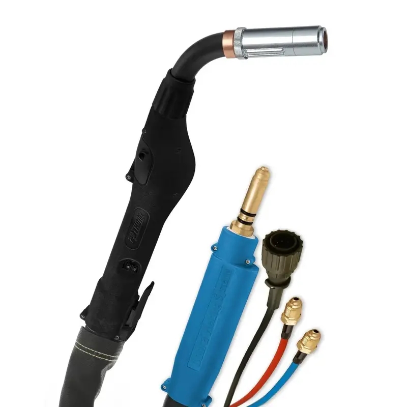 Mk Products Python Lx Push-Pull Welding Gun – Miller-Compatible, 35 Ft, Water-Cooled, 400A, 10-Pin (273-835) 1