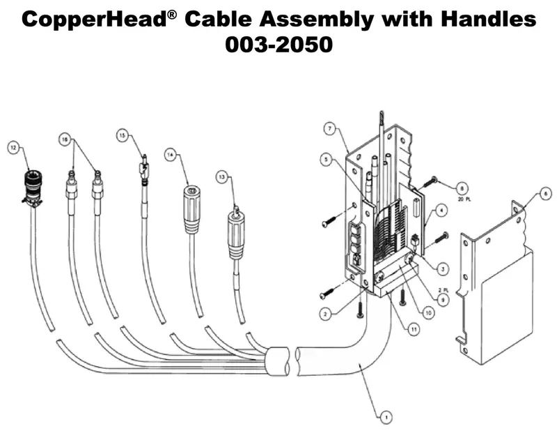Mk Products Weldhead Cable Strain Relief – Model 411-0196 1